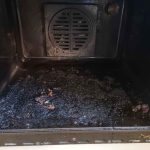 Platinum Active Cleaning dirty oven